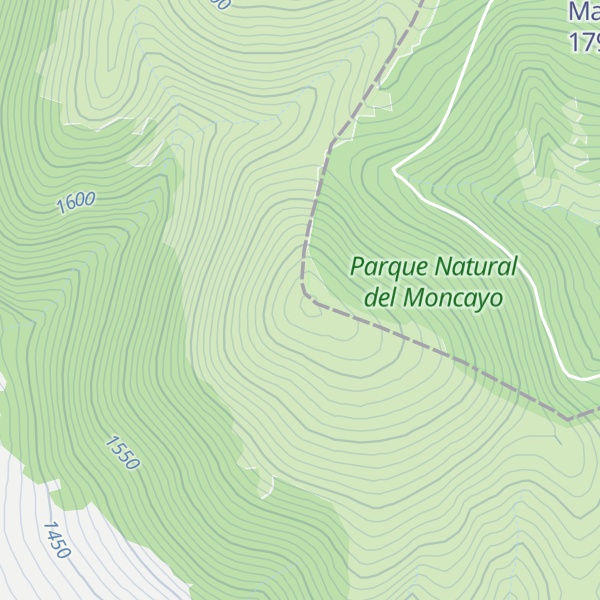Map of Cabezo del Cahíz