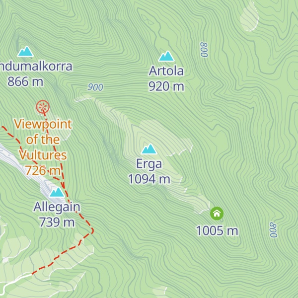 Map of Erga