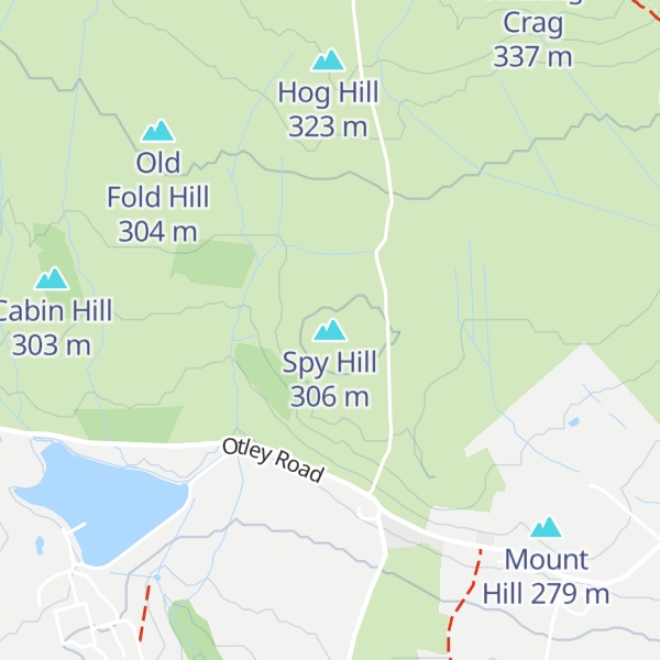 Map of Spy Hill