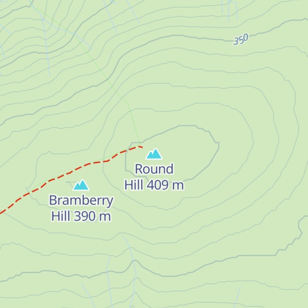 Map of Round Hill