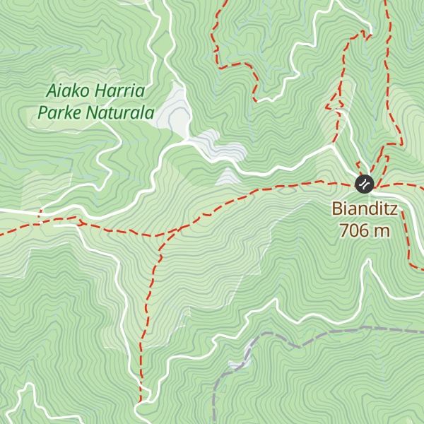 Map of Munagirre