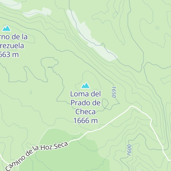 Map of Loma del Prado de Checa
