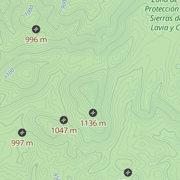 Map of Mayar Alto