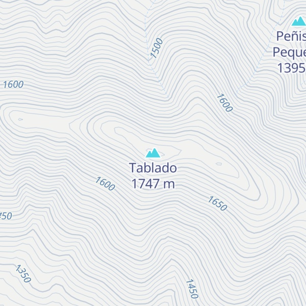 Map of Tablado
