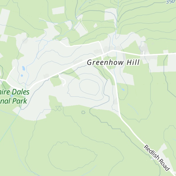 Map of Greenhow Hill Top