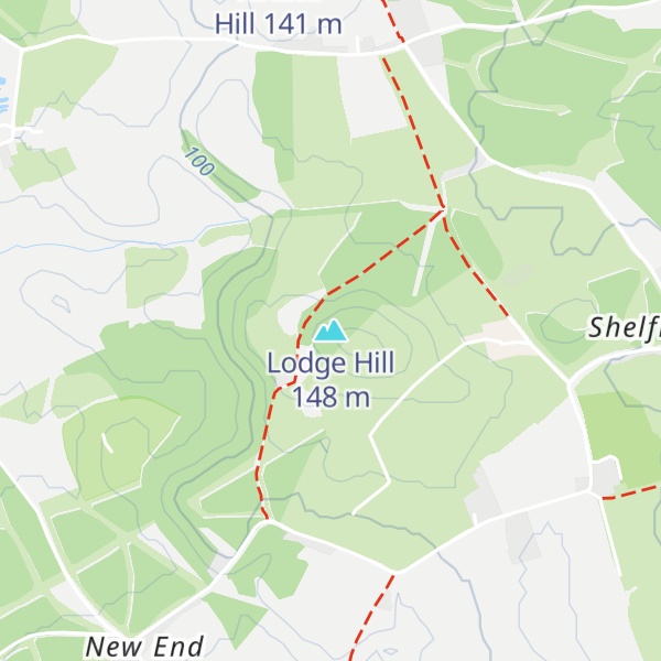 Map of Lodge Hill