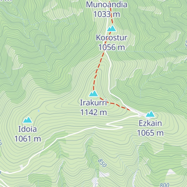 Map of Irakurri