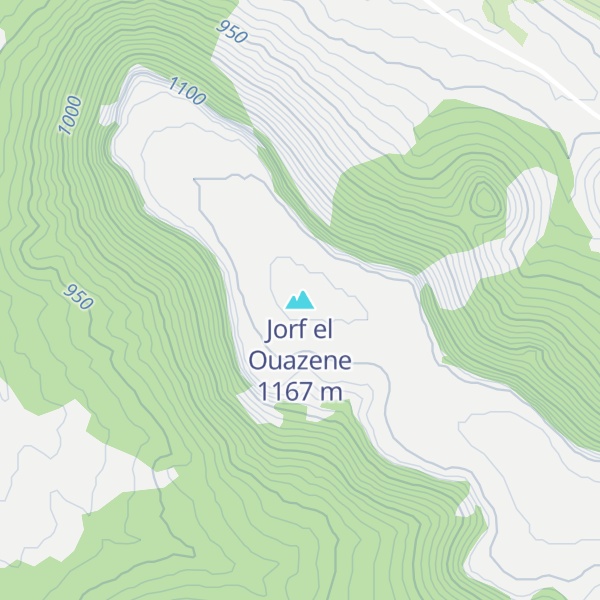 Map of Jorf el Ouazene