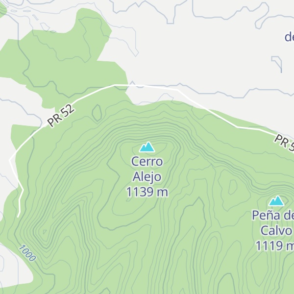 Map of Cerro Alejo