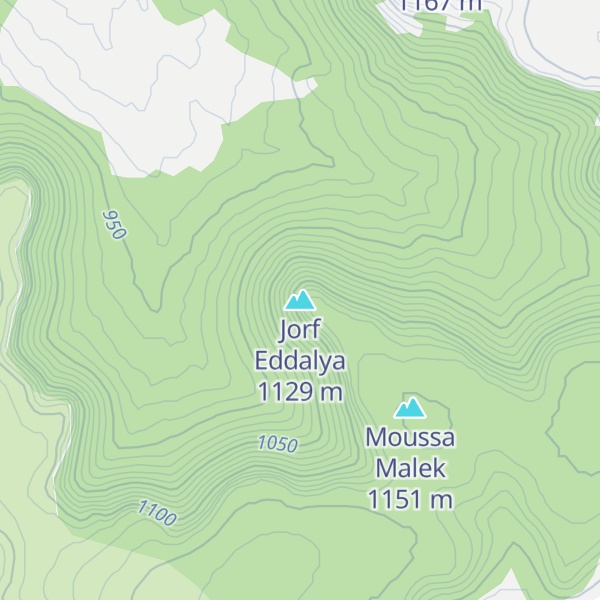 Map of Jorf Eddalya