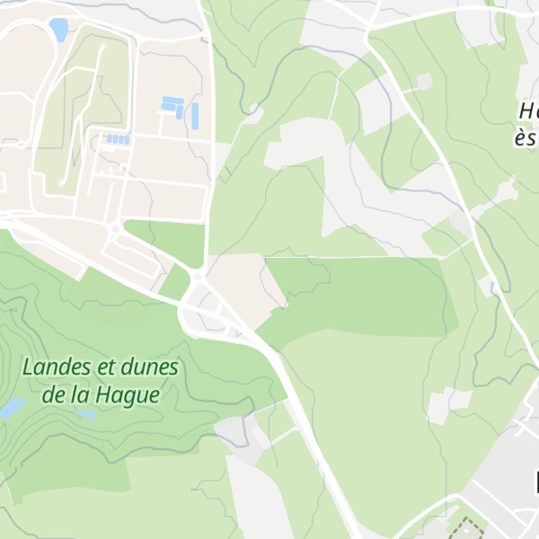 Map of Le Petit Parc, Digulleville