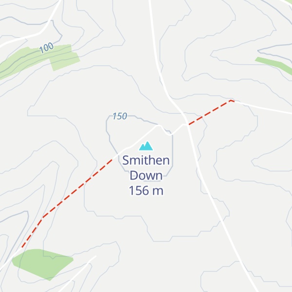 Map of Smithen Down
