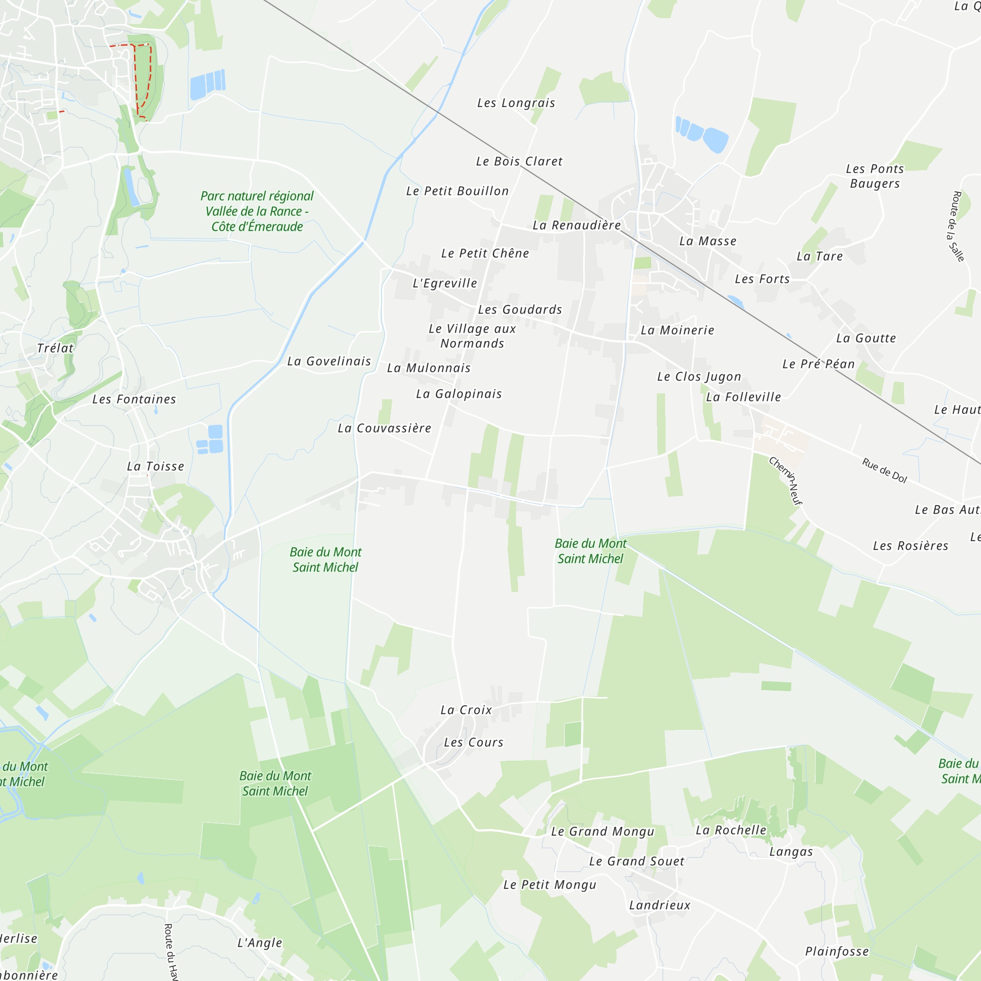 Gîte map