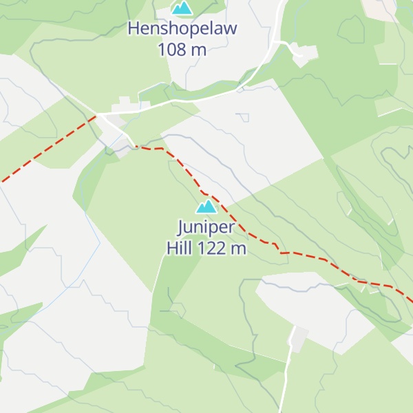 Map of Juniper Hill