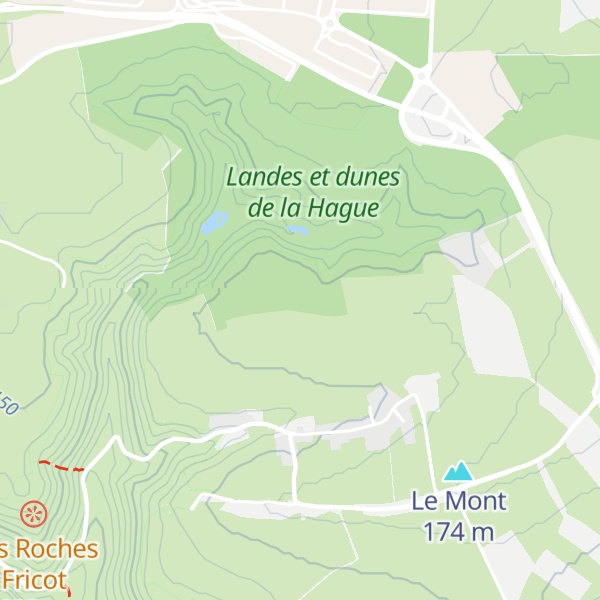 Map of Les Gacquières
