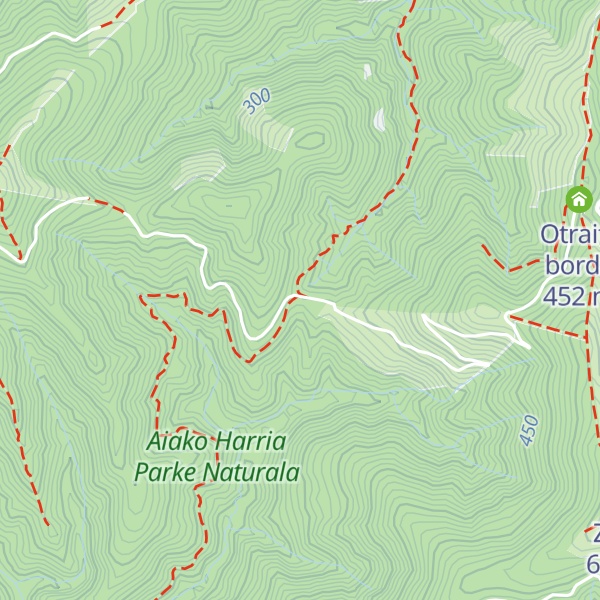 Map of Irubietako borda