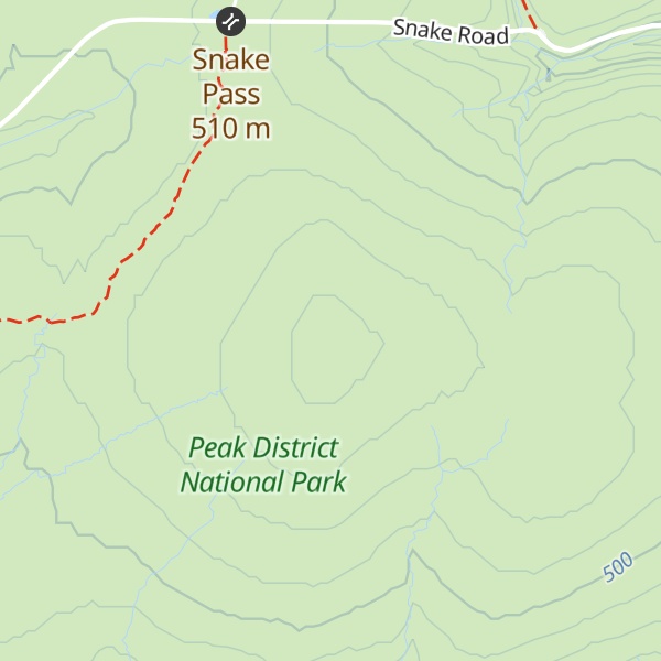 Map of Featherbed Top