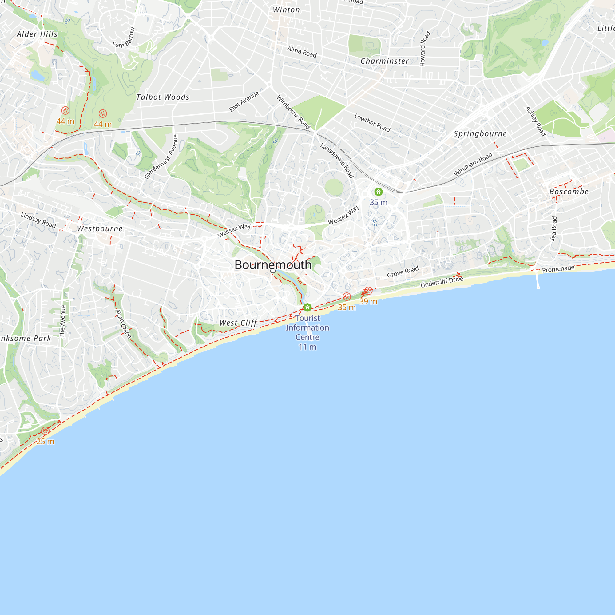 Tourist Information Centre map