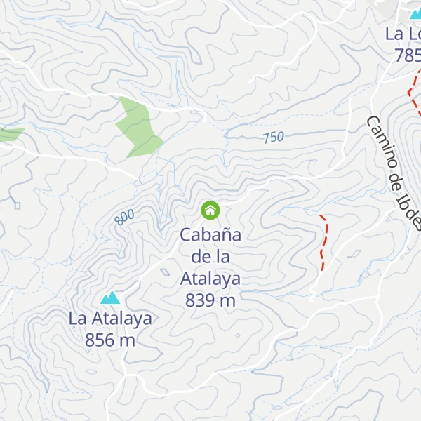 Map of Cabaña de la Atalaya
