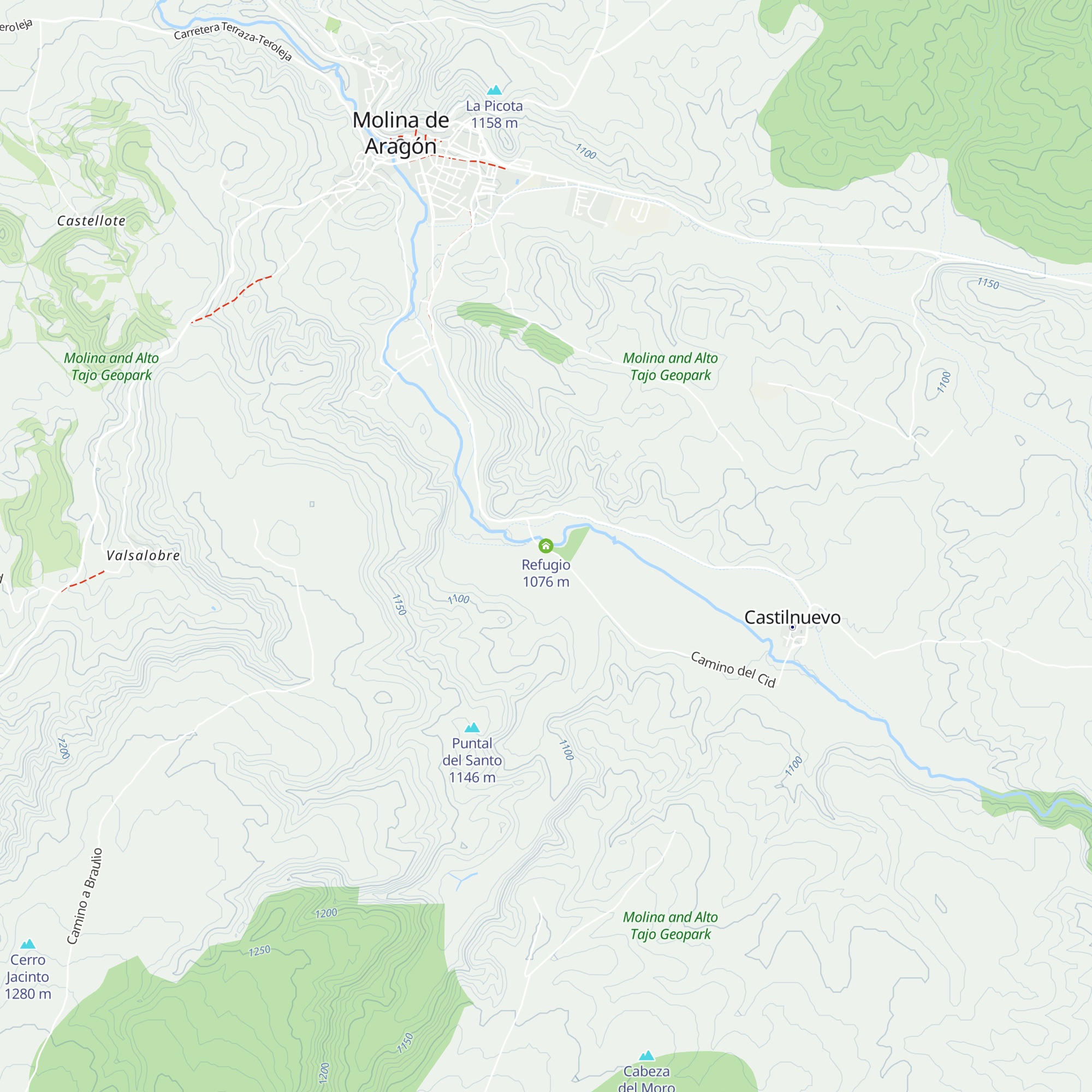 Refugio map
