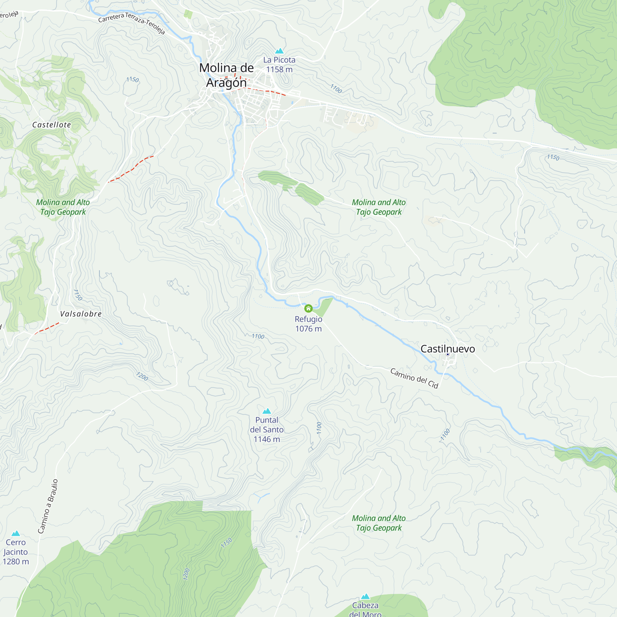 Refugio map