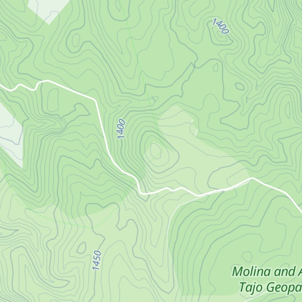 Map of Cerro de las Sandalias