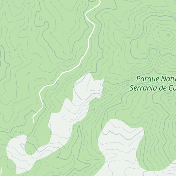 Map of Loma de la Mogorita del Cerro Caja
