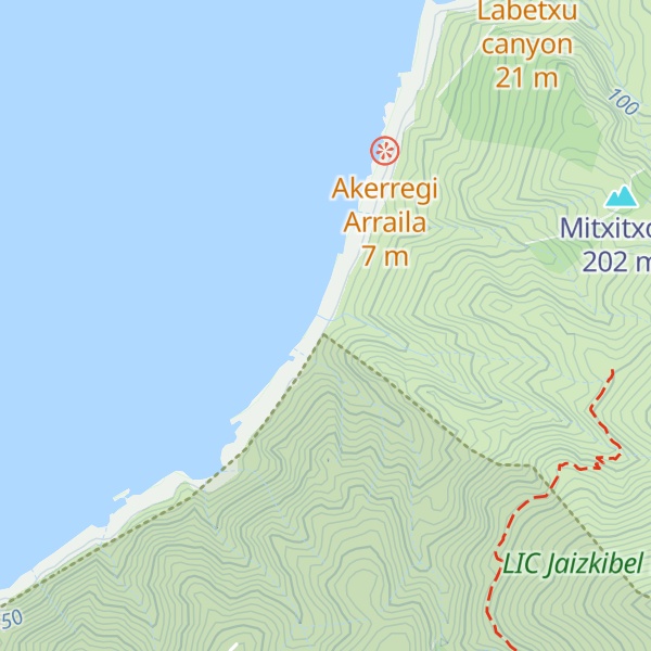 Map of Cabane de Akerregi