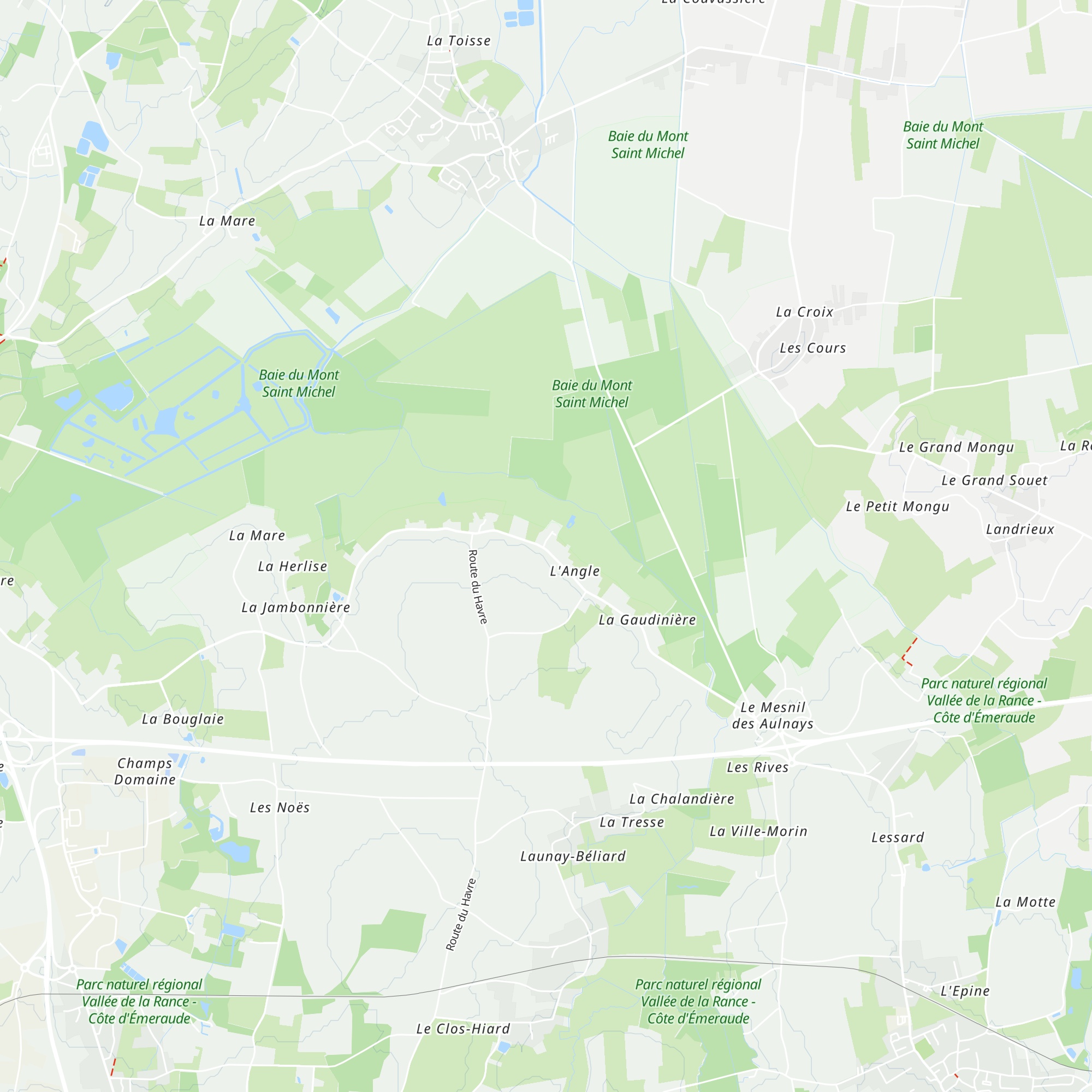 Gîte de France map
