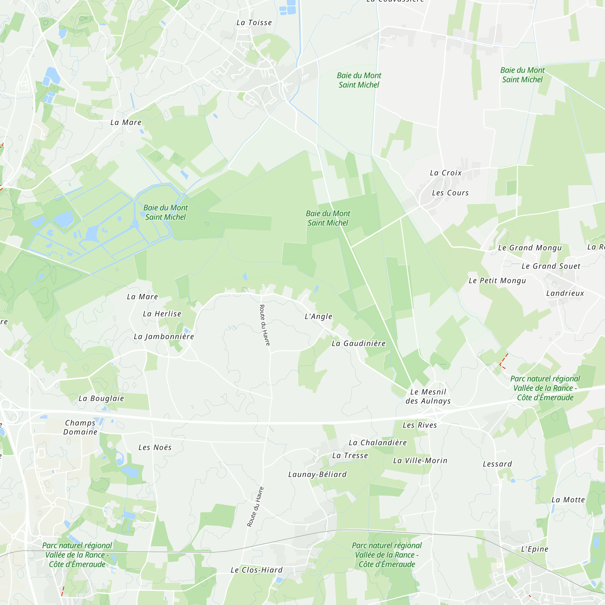 Gîte de France map