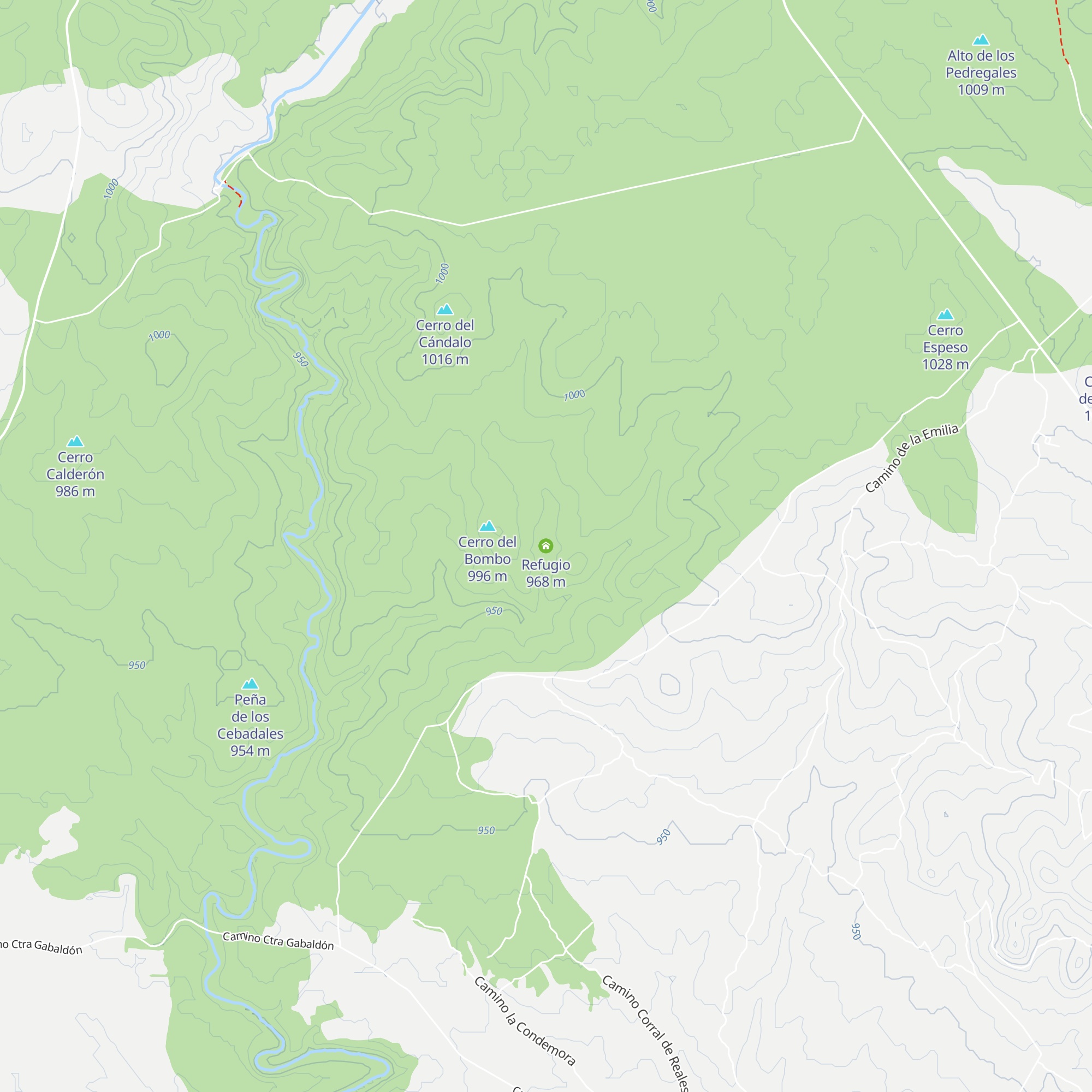 Refugio map