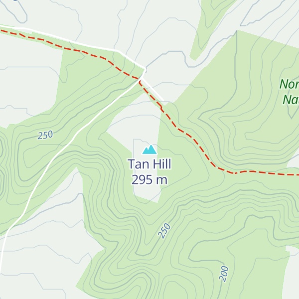 Map of Tan Hill