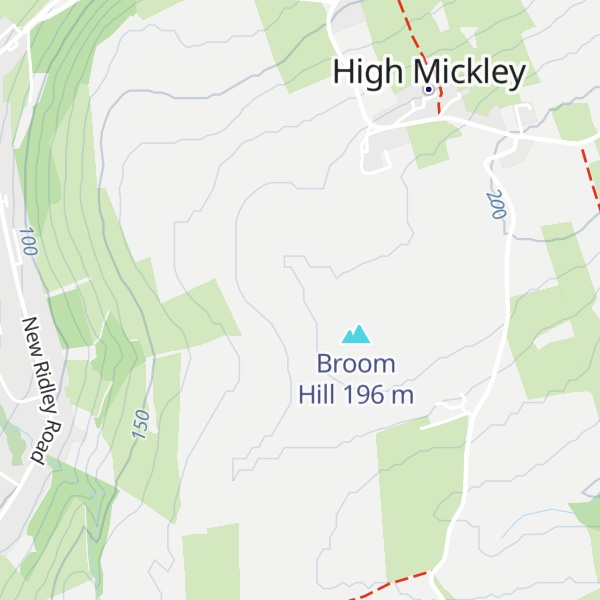 Map of Toft Hill