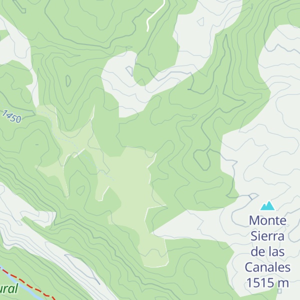 Map of Refugio La Alconera