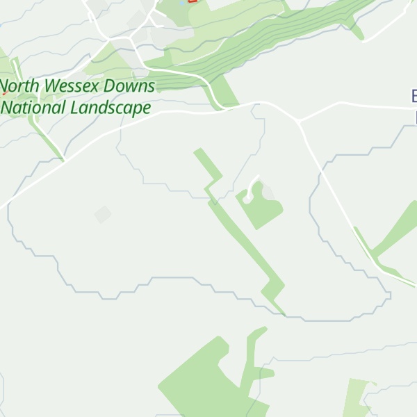 Map of Clyffe Pypard Hill