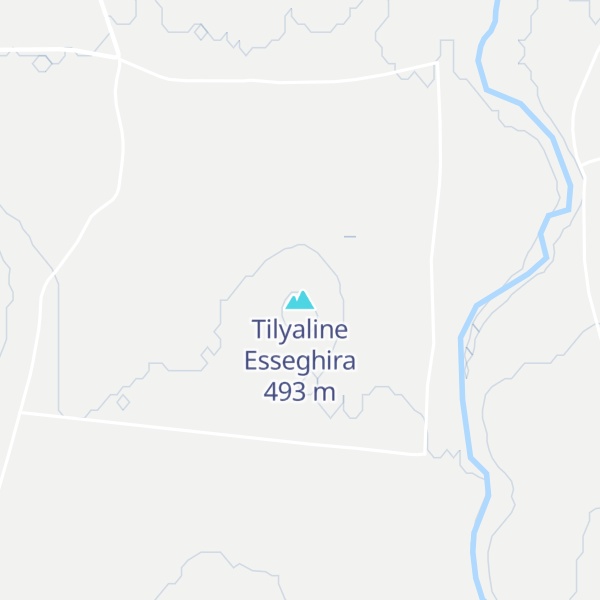 Map of Tilyaline Esseghira