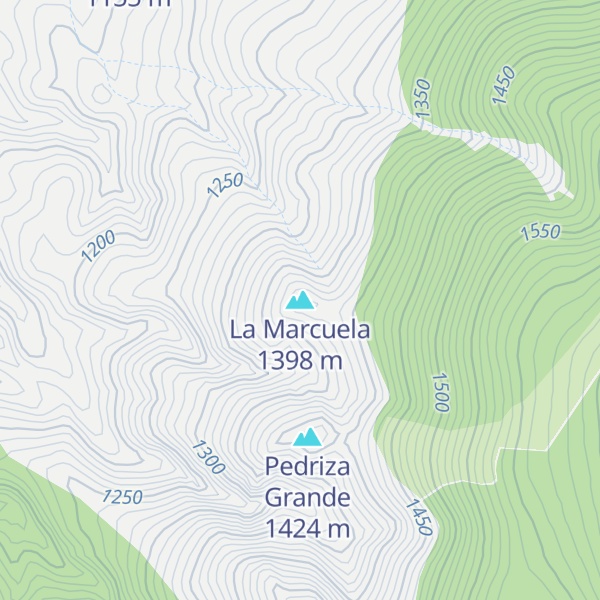 Map of La Marcuela