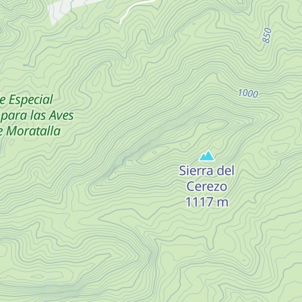 Map of Cumbre Cerezo