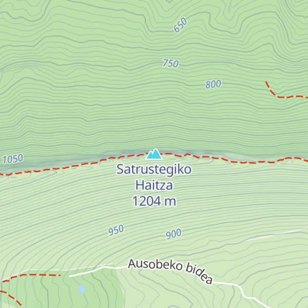 Map of Satrustegiko Haitza