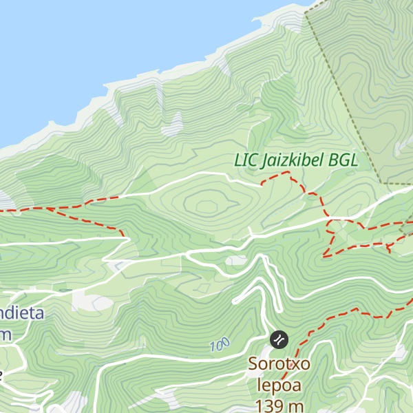 Map of Mitxintxola