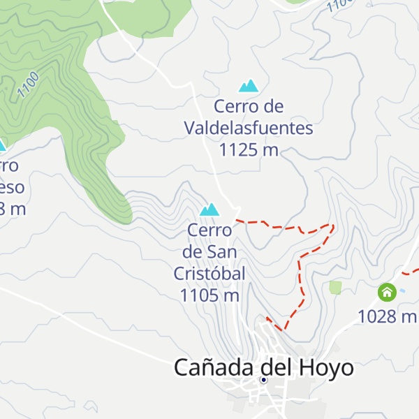 Map of Cerro de San Cristóbal