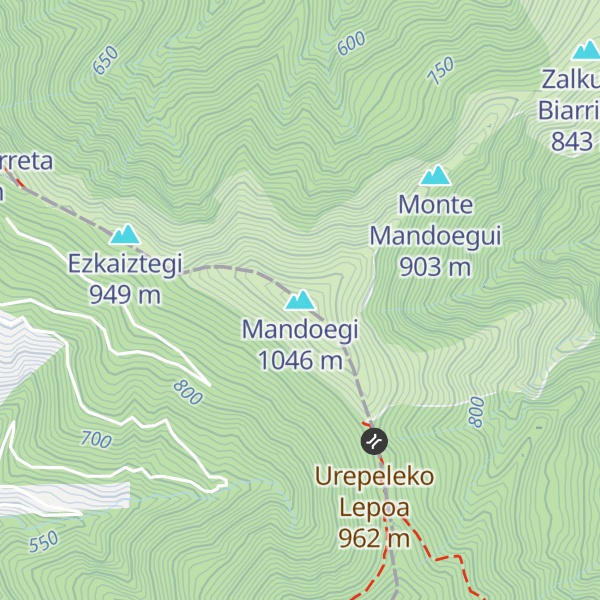 Map of Mandoegi