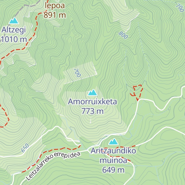 Map of Amorruixketa