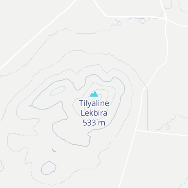 Map of Tilyaline Lekbira