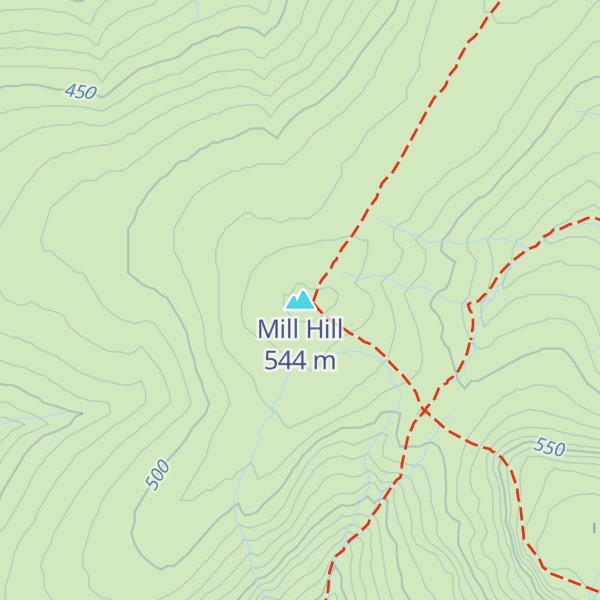 Map of Mill Hill