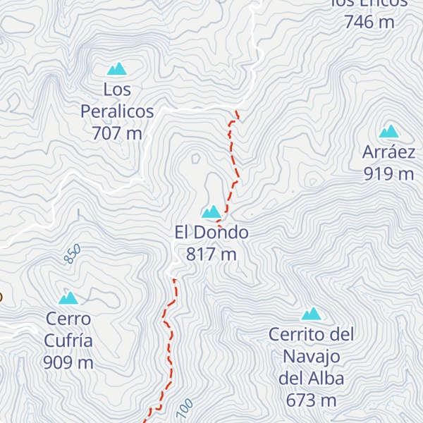 Map of El Dondo