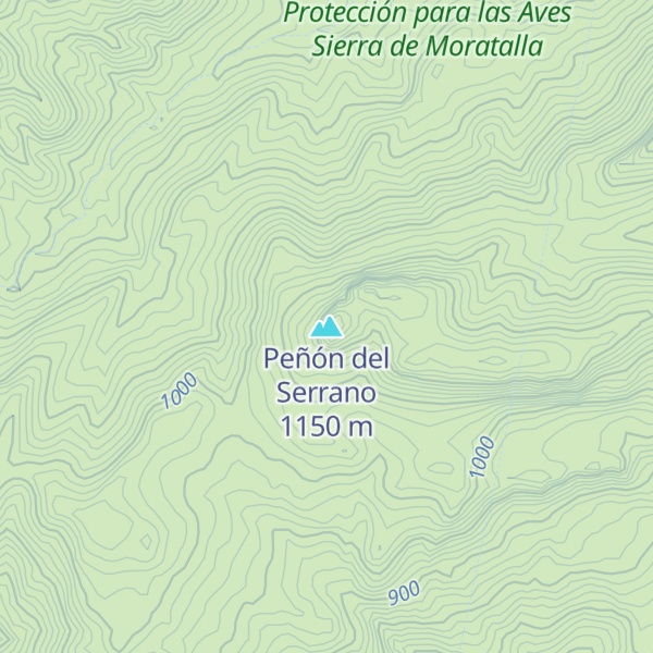 Map of Peñón del Serrano
