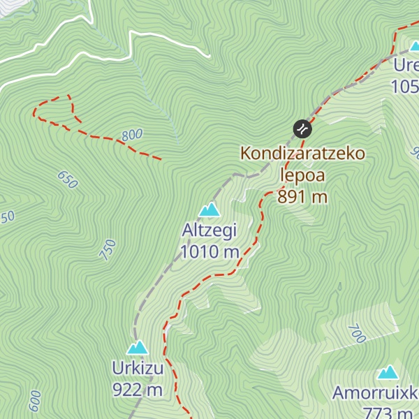 Map of Altzegi