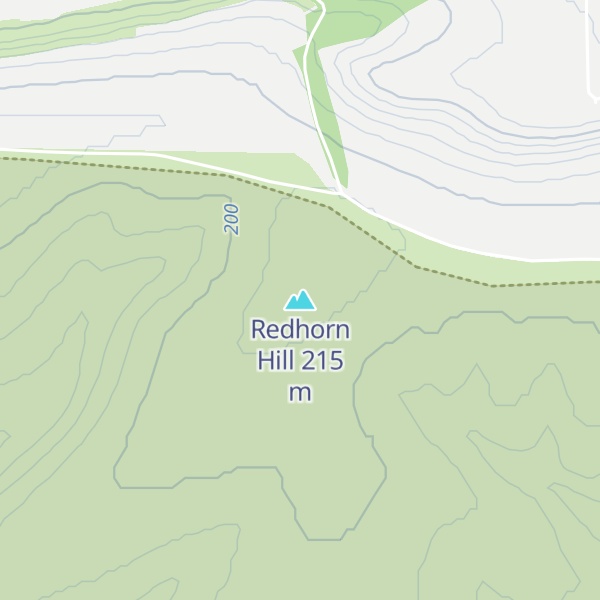 Map of Redhorn Hill