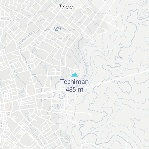 Map of Techiman